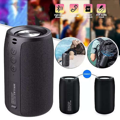 Kaufen Bluetooth V5.0 Lautsprecher Tragbar Musikbox HD Stereo Subwoofer Außen Soundbox • 18.92€