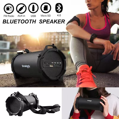Kaufen Wireless Bluetooth 5.0 Lautsprecher Stereo Subwoofer Outdoor Musicbox Tragbarer • 19.86€