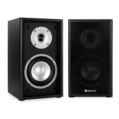 Kaufen Super Auna Linie 300-sf-bk Regal Lautsprecher Hifi Heimkino Box Set 35w Schwarz • 101.99€