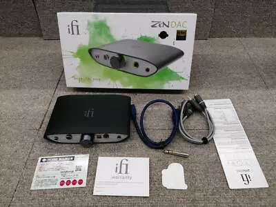 Kaufen Ifi-Audio Zen Dac Signature V2 Code 01-11032 USB D/A Wandler Schwarz 384KHz Dxd • 270.53€