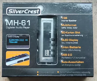 Kaufen Silvercrest Digital Audio Player MH-61 1GB + SD Slot • 7€