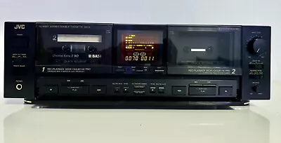 Kaufen 🌈 📼 🎶 JVC TD-W901 Stereo Double Cassette Deck 📼 🎶 🌈 HighEnd Hifi... • 150€
