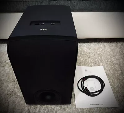 Kaufen Bowers & Wilkins B&W AS1  Aktiver Subwoofer *BLACK-EDITION* • 199€