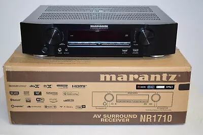 Kaufen Marantz NR1710 7.2 AV-Receiver 4K Dolby Atmos Heos Schwarz OVP • 499€