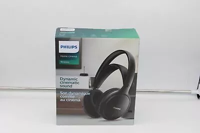 Kaufen Philips SHC5200/10 Kabelloser HiFi Kopfhörer 32mm Lautsprechertreiber Schwarz • 20€