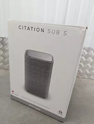 Kaufen Harman KARDON Citation Sub S  Grau NEU Mit Garantie OVP Ungeöffnet  • 249€