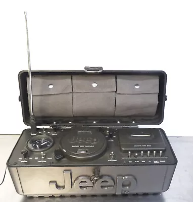 Kaufen JEEP Stereo Radio CD Player Cassette Tapedeck Travelbox Kombi  - DEFEKT • 100€