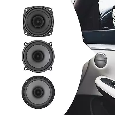 Kaufen Autotür-Lautsprecher, 4 Ohm Impedanz, Auto-Sound-Lautsprecher, Schwarz, • 15.82€