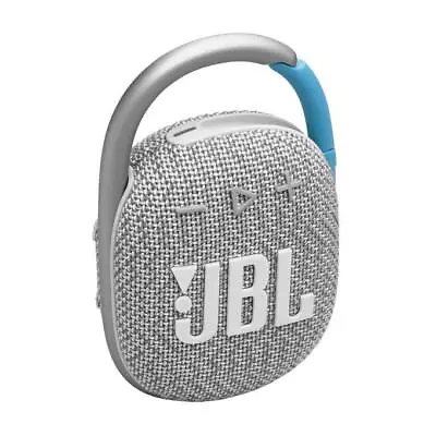 Kaufen JBL Clip 4 Eco Tragbarer Stereo-Lautsprecher Blau, Weiß 5 W • 103.99€