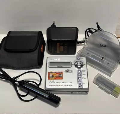 Kaufen Sony MiniDisc Mini Disc Player Recorder Net MD Walkman MZ-N707 Type R Tested • 299€