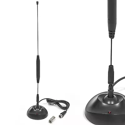 Kaufen Terrestrisch Antenne Aktiv* DVB-T2 Stabantenne Verstärker Zimmerantenne 22 DB FM • 7.50€