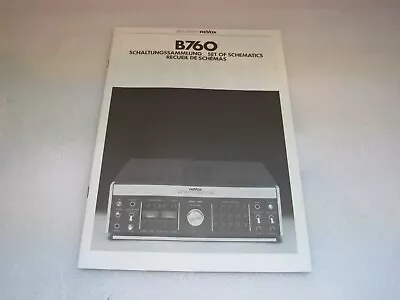 Kaufen Original Schaltungssammlung/Set Of Schematics Für Revox B-760 (B760) • 26€