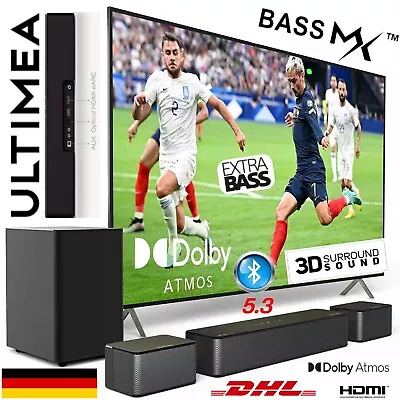 Kaufen ULTIMEA Poseidon D60 Soundbar Dolby Atmos 5.1 3D Surround BassMX Bass Subwoofer  • 144.99€