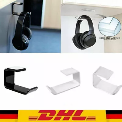 Kaufen Kopfhörerhalter Displayständer Haken Unter Schreibtisch Headset Wandhalterung DH • 8.17€