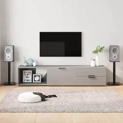 Kaufen Lautsprecher Ständer 1 Säulen Boxenständer Boxen Standfuß 2 Stk. Hartglas VidaXL • 57.99€