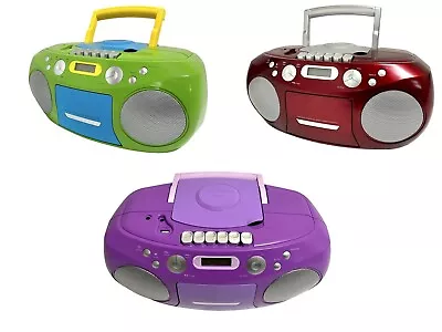 Kaufen Terris CD Player Radio Kassetten Rekorder Stereoanlage Boombox Tragbar USB MP3  • 44.90€