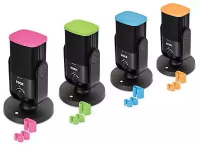 Kaufen Schickes Podcast Profi PC Bundle Mit 4 Rode NT USB Mini Mikros & Farb Colors Set • 434€