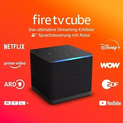 Kaufen Fire TV Cube, Streaming-Mediaplayer Mit Sprachsteuerung Mit Alexa, Wi-Fi 6E, 4K  • 144.44€