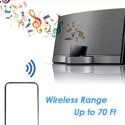 Kaufen Bluetooth Audio Receiver Wireless Stereo Für   Dock Lautsprecher • 6.07€