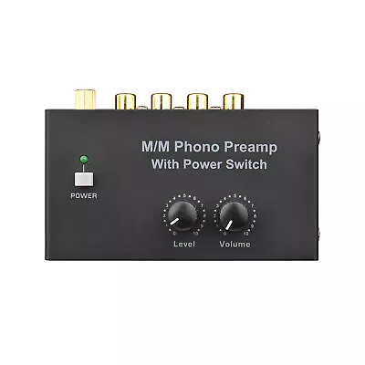 Kaufen M/M Phono-Vorverstärker Mit Netzschalter Ultrakompakter Vorverstärker Mit E7Y9 • 21.59€