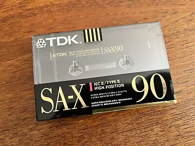 Kaufen TDK SA-X90 Audiokassette Leerkassette Tape MC NEU – OVP Ungeöffnet SEALED • 14.10€