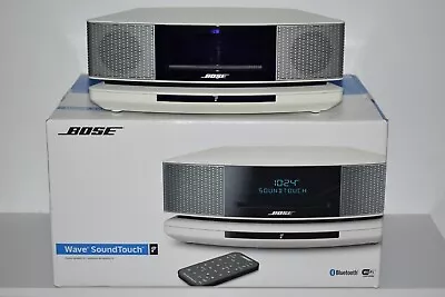 Kaufen Bose Soundtouch Wave IV Bluetooth Music System Incl. Pedestal Sockel Arctic Weiß • 849€