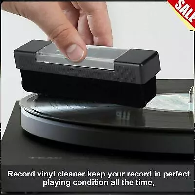 Kaufen 3in1 Plattenbürste Set, Reinigung Schallplatten Nadel Samtkissen Vinyl Bürste DE • 8.07€