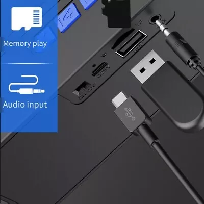 Kaufen Hochwertiger Sound Lautsprecher Wiederaufladbarer Akku Subwoofer Für Computer • 19.53€