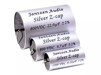 Kaufen Jantzen Audio  HighEnd  MKP  Silver Z-Cap  10uF 10,00uF  800VDC  46x70mm  NEW • 57.80€