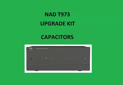 Kaufen Endstufe NAD T 973 Reparatursatz – Alle Kondensatoren • 116.18€