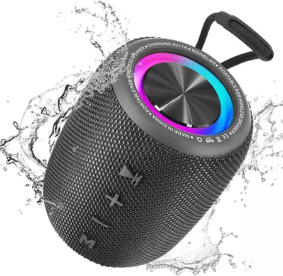 Kaufen SENXINGYAN Bluetooth Lautsprecher 20W, Bluetooth Box, LED Musikbox Wasserdicht I • 46.99€