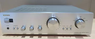 Kaufen Onkyo A-9211 Vollverstärker Verstärker Silber Stereo Amplifier • 40€