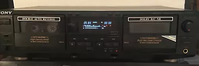 Kaufen Sony TC-WE525 HiFi Doppel Cassette Deck,Auto Reverse A. Beiden Decks Neue Riemen • 49.50€