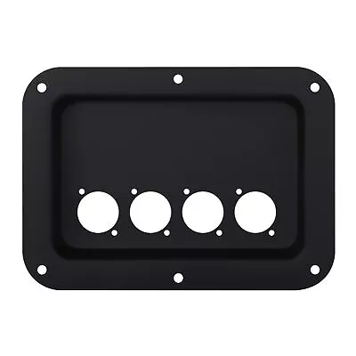 Kaufen Boxen Einbauschale Schwarz Einbauplatte Für Neutrik D-Typ XLR Speakon PowerCon D • 18.90€