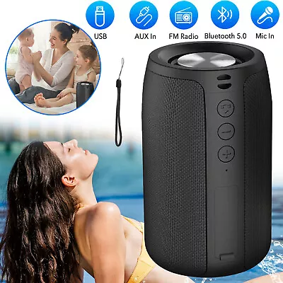 Kaufen Bluetooth Lautsprecher Tragbarer Soundbox Subwoofer Stereo Musikbox Mit Mikrofon • 18.99€