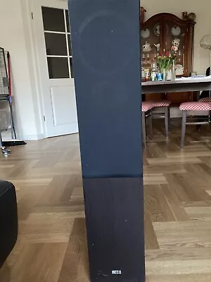 Kaufen 2 Musikboxen Marke Heco Modell Victa500, 2 1/2 Wege Bassreflex 38000 Hz • 99€