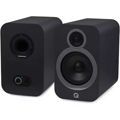 Kaufen Q Acoustics 3030i HiFi Regal Lautsprecher Speakers Boxen Grau Grey AUSSTELLER • 339.90€
