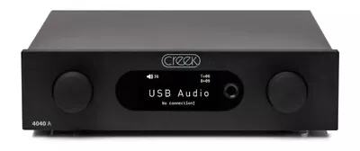 Kaufen Creek Audio 4040 A Stereo Integrated Amplifier With DAC (Black Finish) • 899.99€