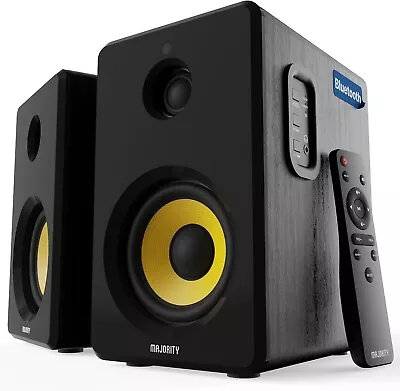 Kaufen Majority D40X Aktiv Bluetooth Lautsprecher Boxen Regallautsprecher 2.0 • 75.95€