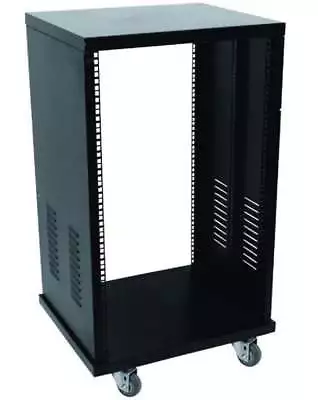 Kaufen 16 HE 19  Stahlrack Server Schrank, Rollen Tischrack Netzwerk Rack Serverschrank • 189.99€