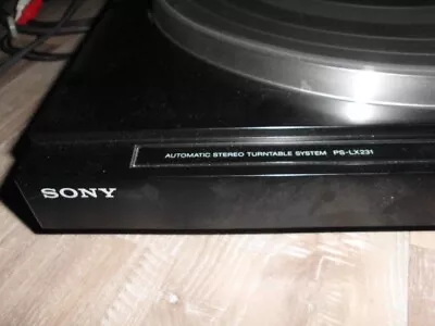 Kaufen Sony PS-LX231 Automatic Stereo Turntable System Plattenspieler Zum Ausschlachten • 15€