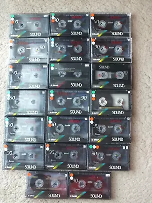Kaufen Konvolut 20 Stück BASF/ EMTEC Sound  Musik -Audio Kassetten - MC - 90Minuten. • 18.90€