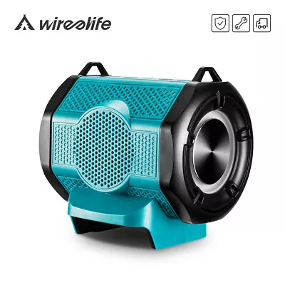 Kaufen HIFI Bluetooth Lautsprecher Stereo Subwoofer Für Makita 18V Akku • 34.99€