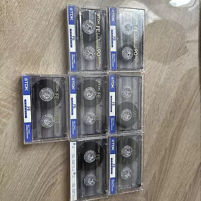 Kaufen TDK FE90 MC Kassette Tape Bespielt 7 Stück • 1€