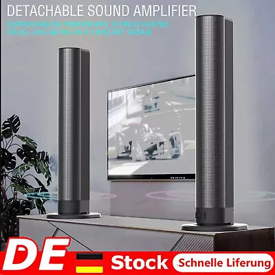 Kaufen Bluetooth 5.3 Soundbar 3D-Stereo Surround TV Sound System Heimkino Lautsprecher • 49.98€
