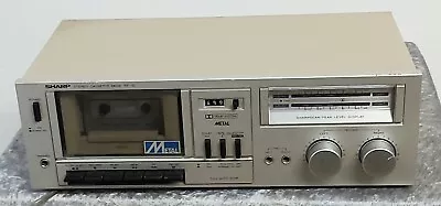 Kaufen Sharp Stereo Cassette Tape Deck RT-10H Vintage Sammlerstück  • 33€
