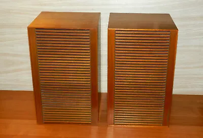 Kaufen 2x Grundig Hifi Lautsprecher Box 412  -  Top Vintage Modell / Teak Holz • 125€