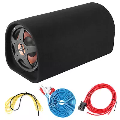 Kaufen Auto Subwoofer 12 V Auto Aktiver Subwoofer Mit Endstufe Auto Bass • 101.88€