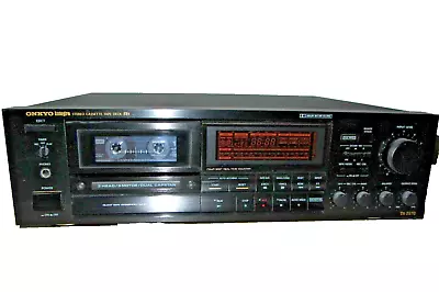 Kaufen ••► Onkyo Integra TA-2570 ★ Stereo-Cassetten-Tonbandgerät ★ Mit Fernbedienung • 152€