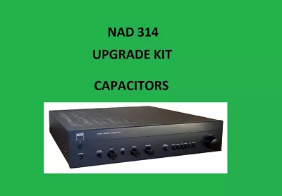 Kaufen Stereo-Verstärker NAD 314 Reparatursatz – Alle Kondensatoren • 48.82€